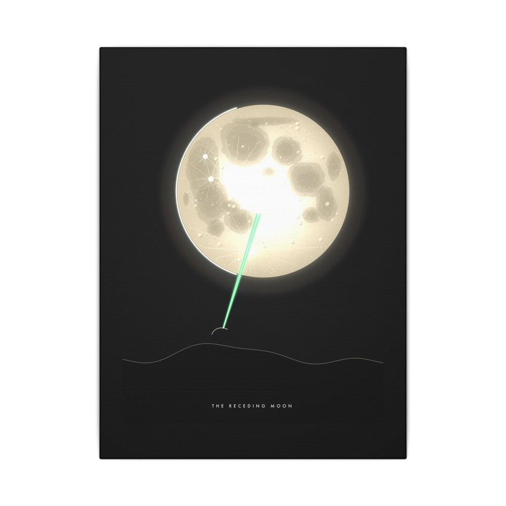 The Receding Moon gallery canvas print, view 2