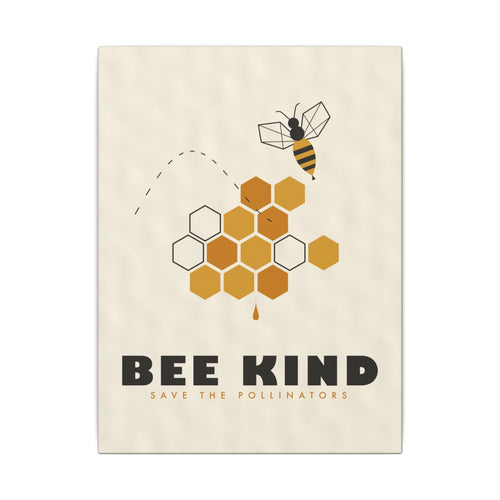 Bee Kind gallery canvas print, view 2