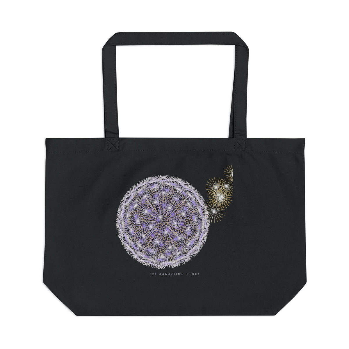 The Dandelion Clock organic cotton tote bag, view 1