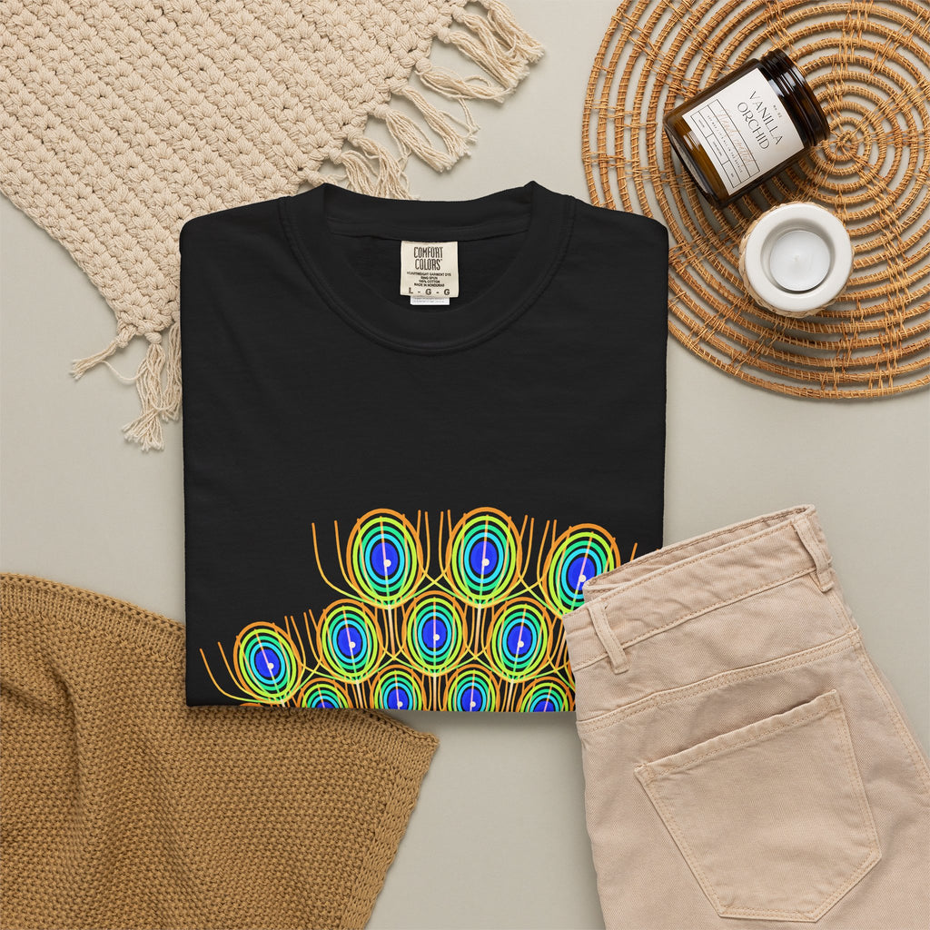 The Peacock's Crown graphic tee, view 5