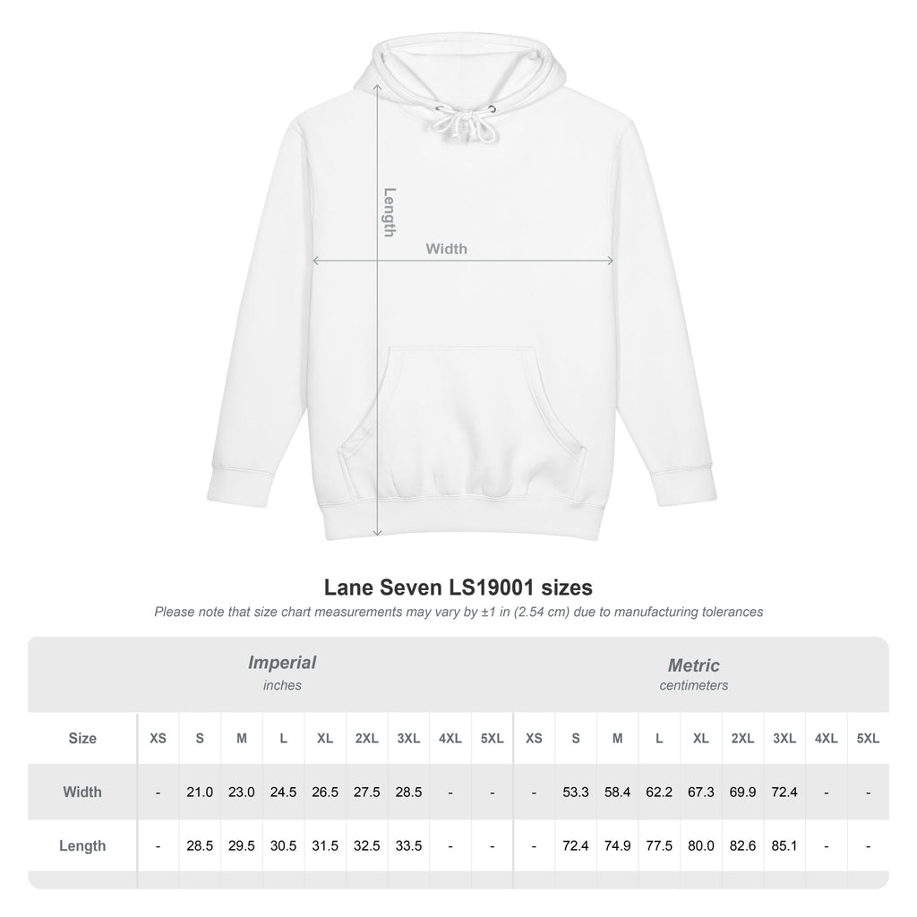 Monument Valley heavyweight hoodie, view 3