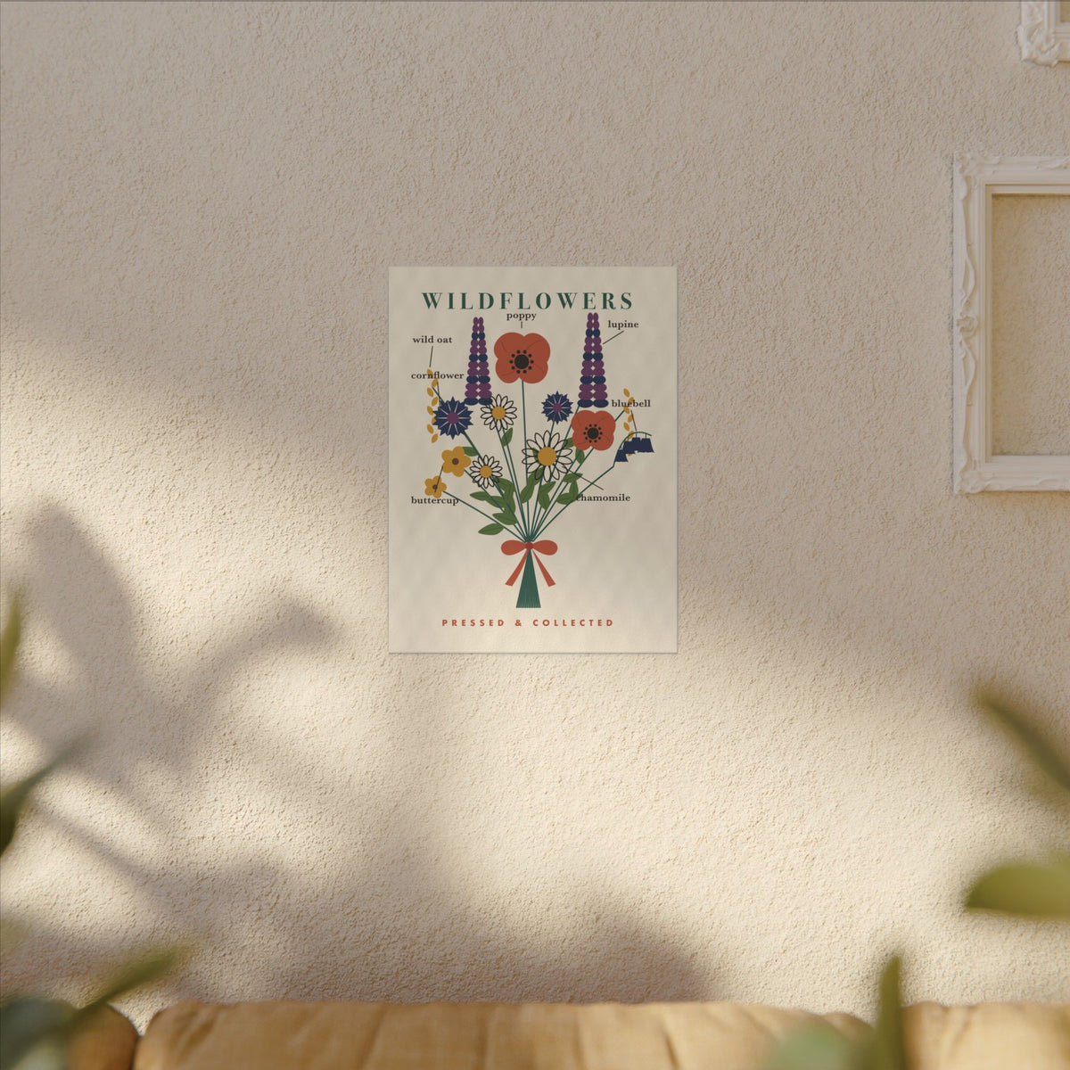 Wildflower Field Guide gallery canvas print, view 11
