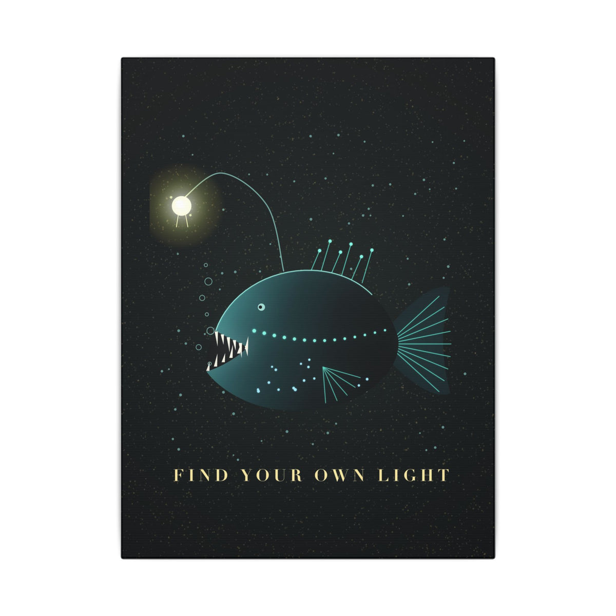 Deep Sea Lantern gallery canvas print, view 2