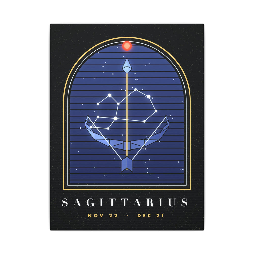 Sagittarius gallery canvas print, view 2
