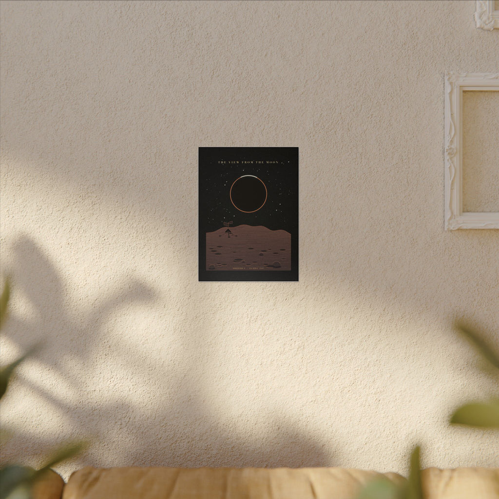 The View from the Moon gallery canvas print, view 8