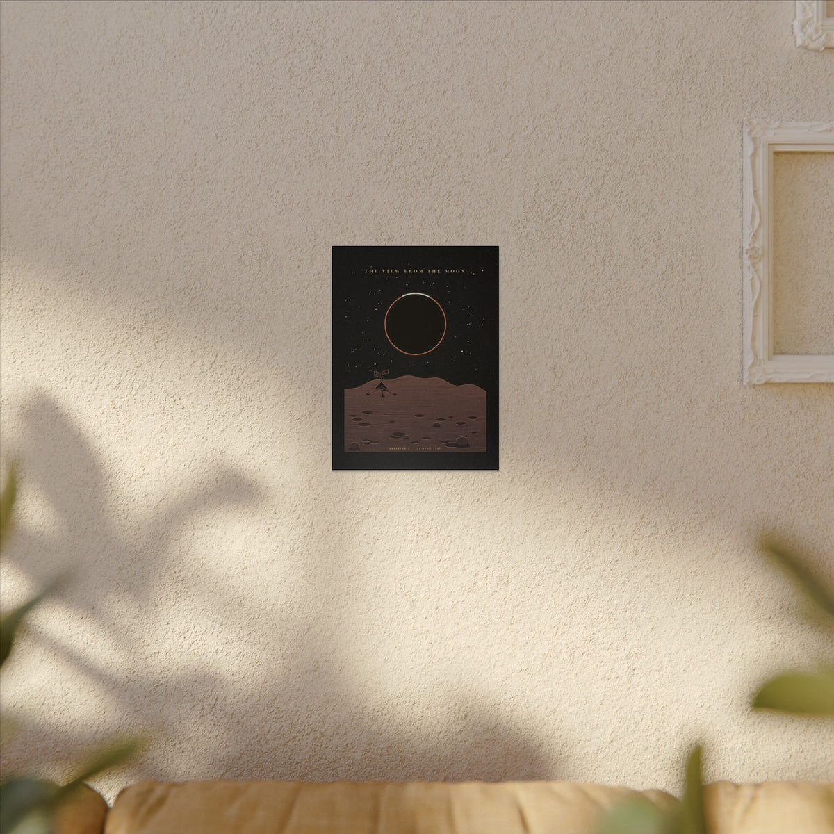 The View from the Moon gallery canvas print, view 8