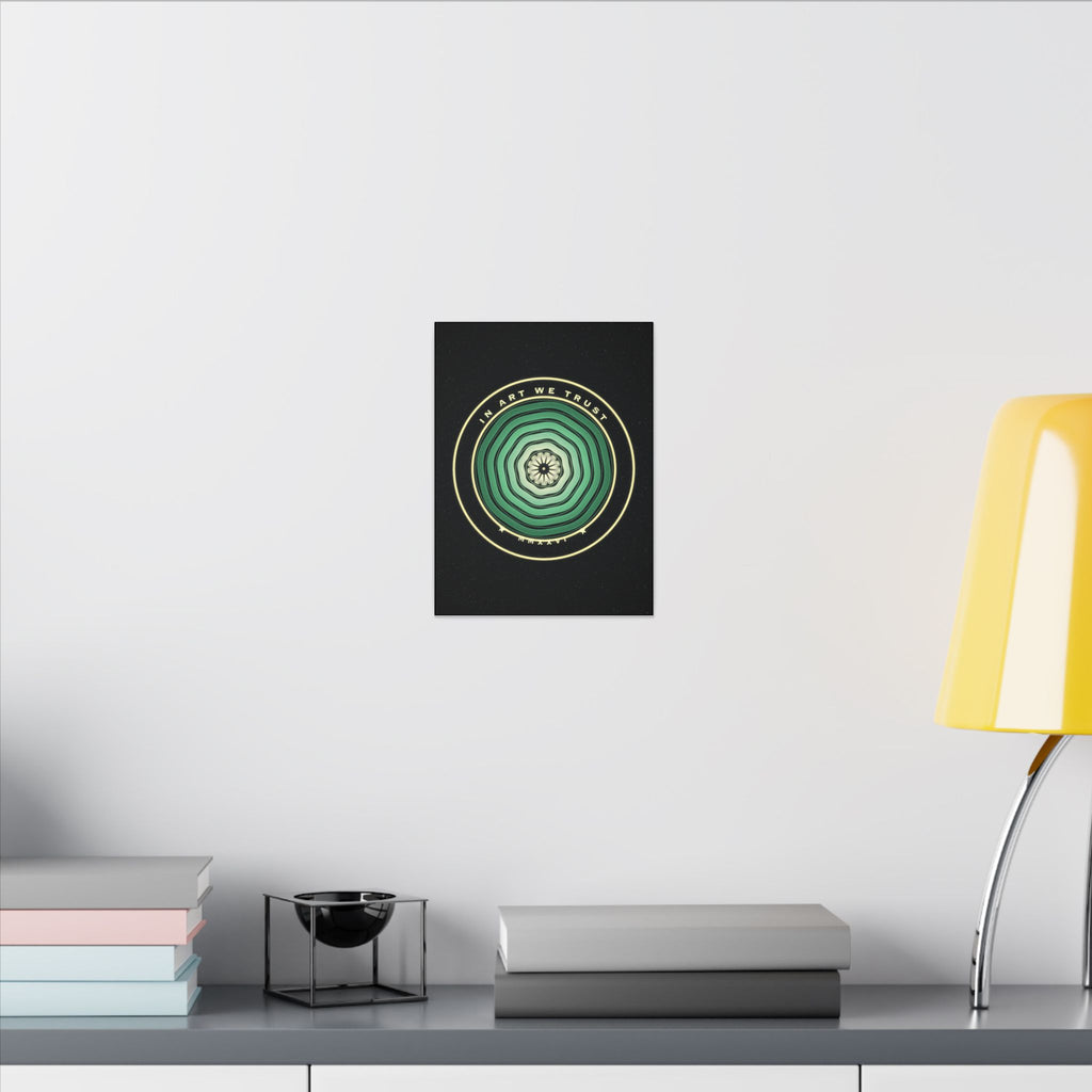 In Art We Trust gallery canvas print, view 9