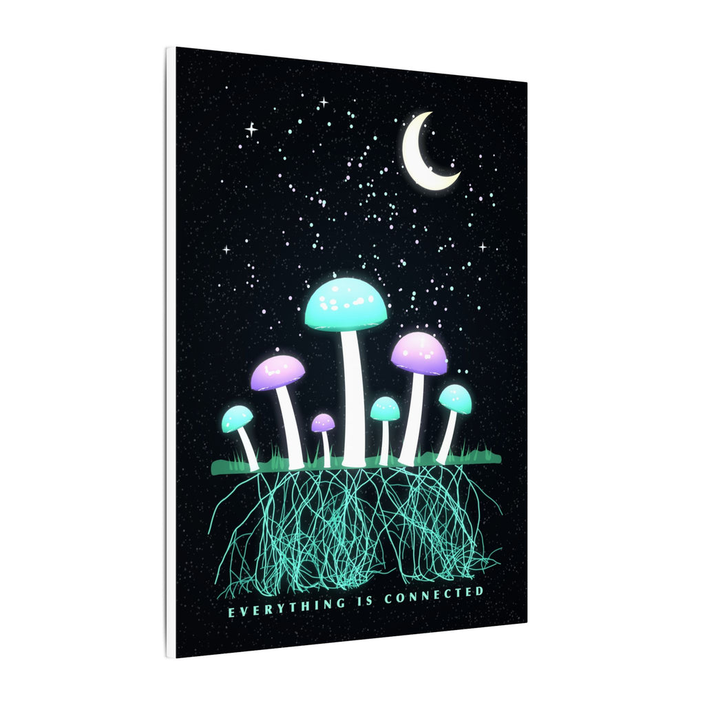 Moonlit Mycelium gallery canvas print, view 4