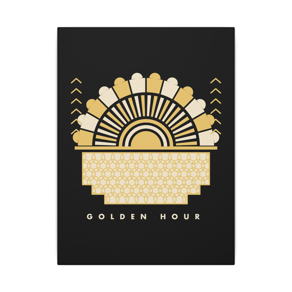 Golden Hour Fan gallery canvas print, view 2