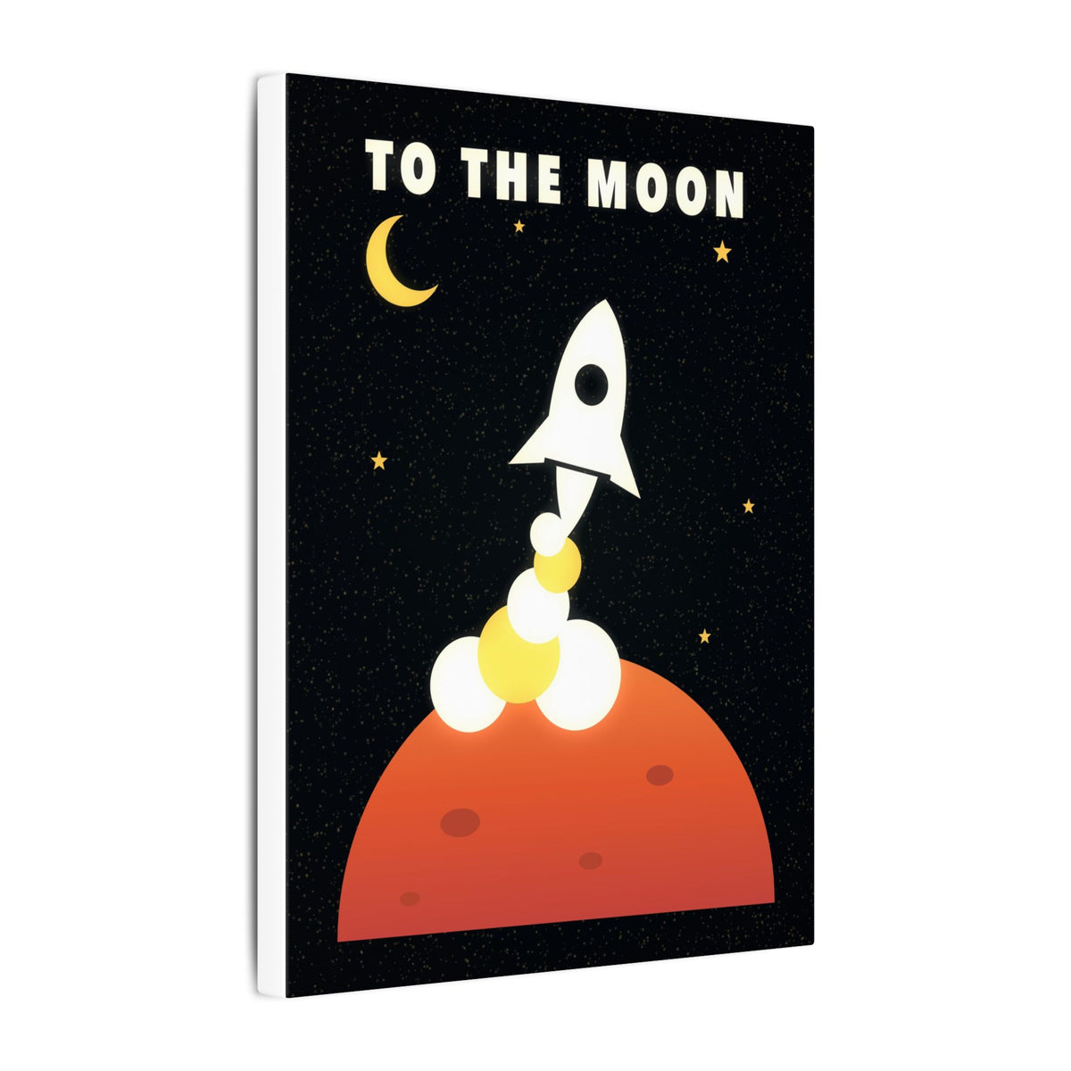 To the Moon gallery canvas print, view 7