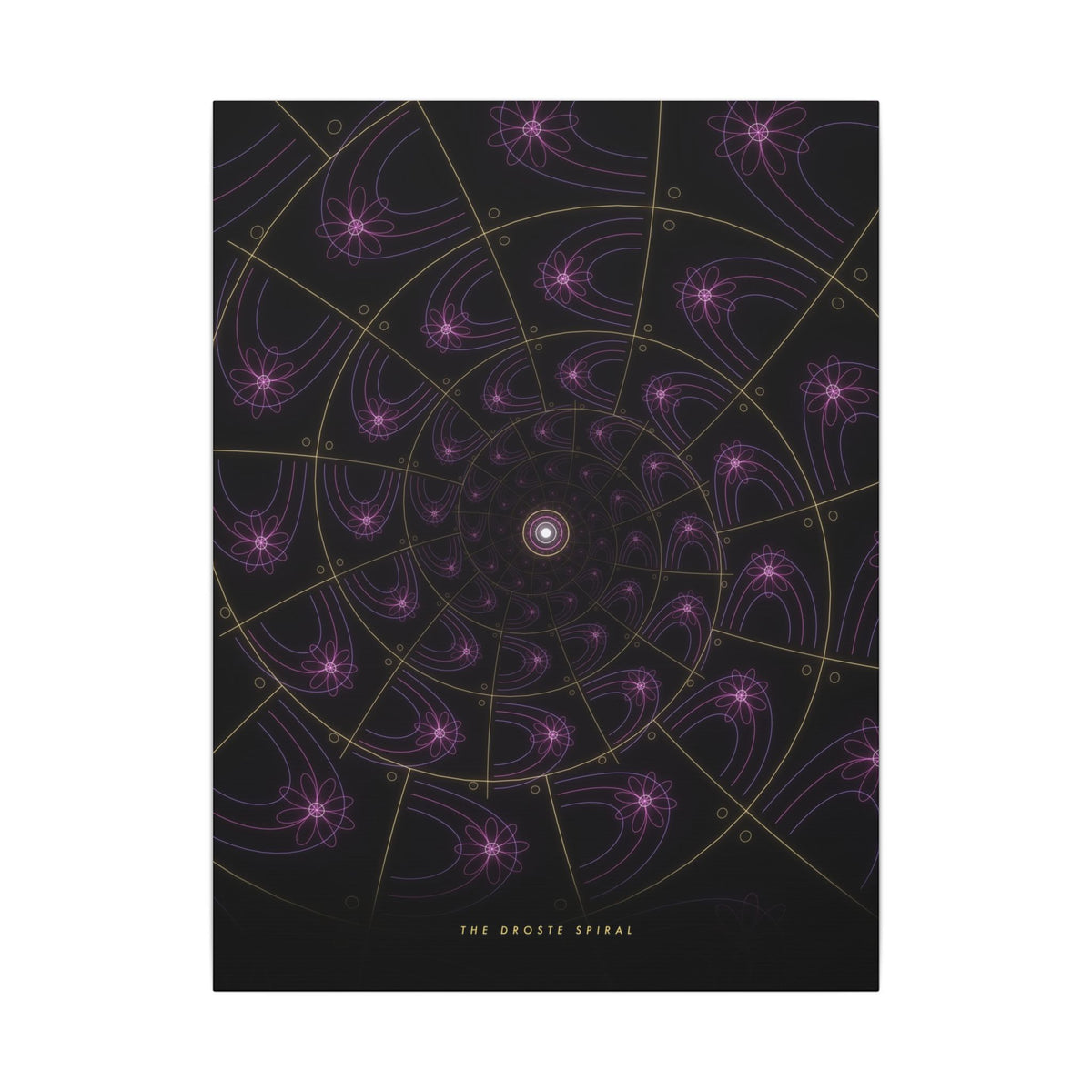 The Droste Spiral gallery canvas print, view 1