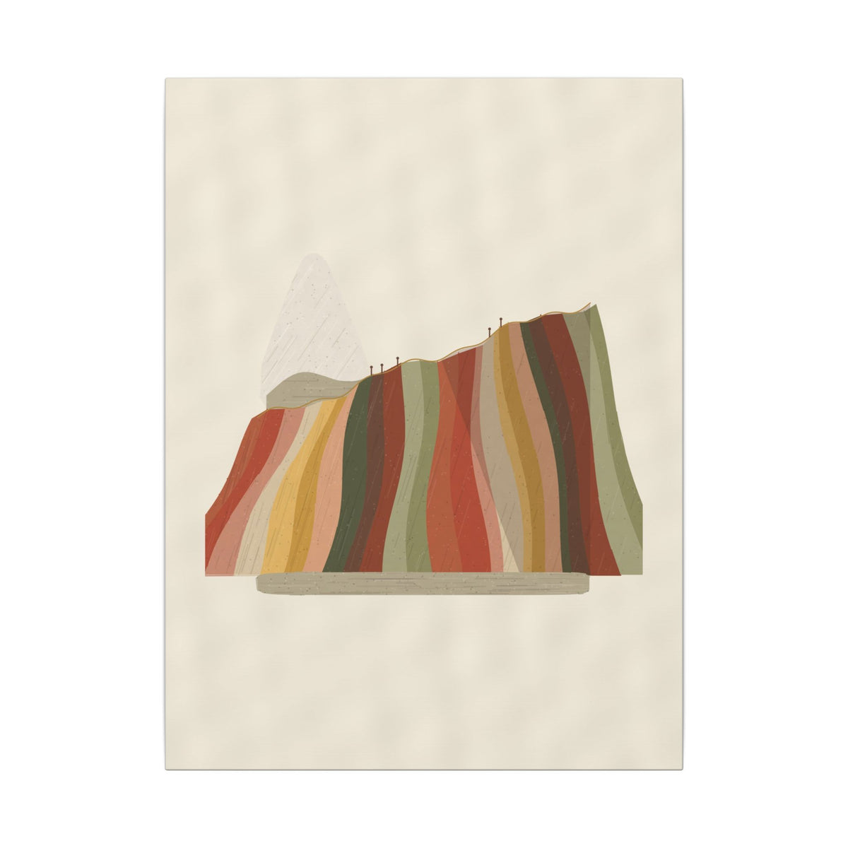 Vinicunca gallery canvas print, view 1