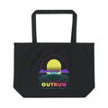 Outrun organic cotton tote bag, view 1
