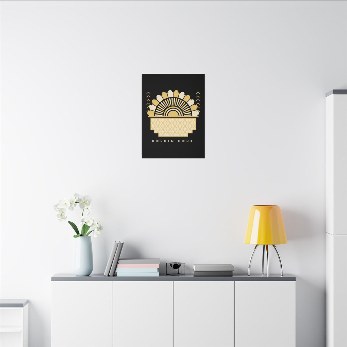 Golden Hour Fan gallery canvas print, view 6