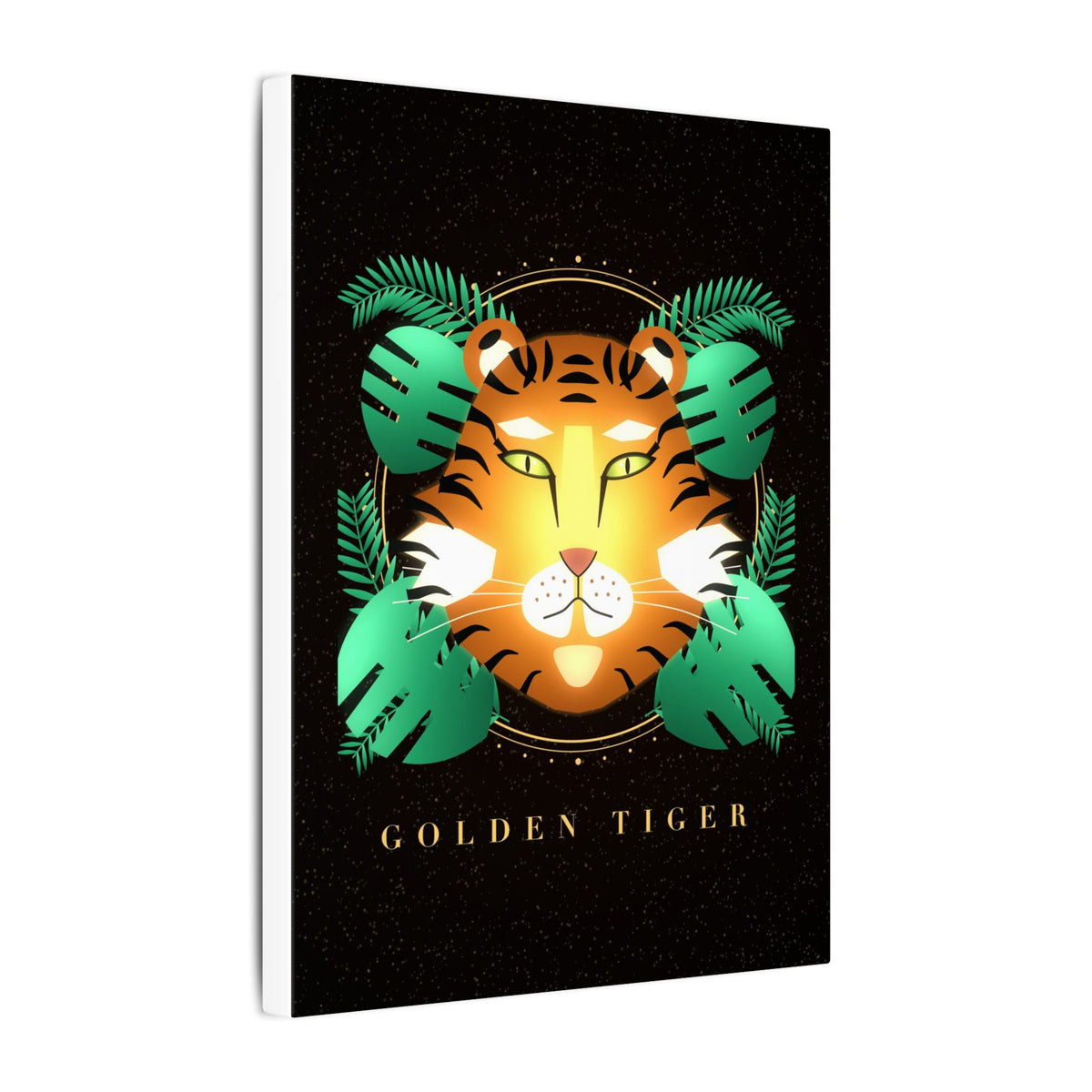 Golden Tiger gallery canvas print, view 7