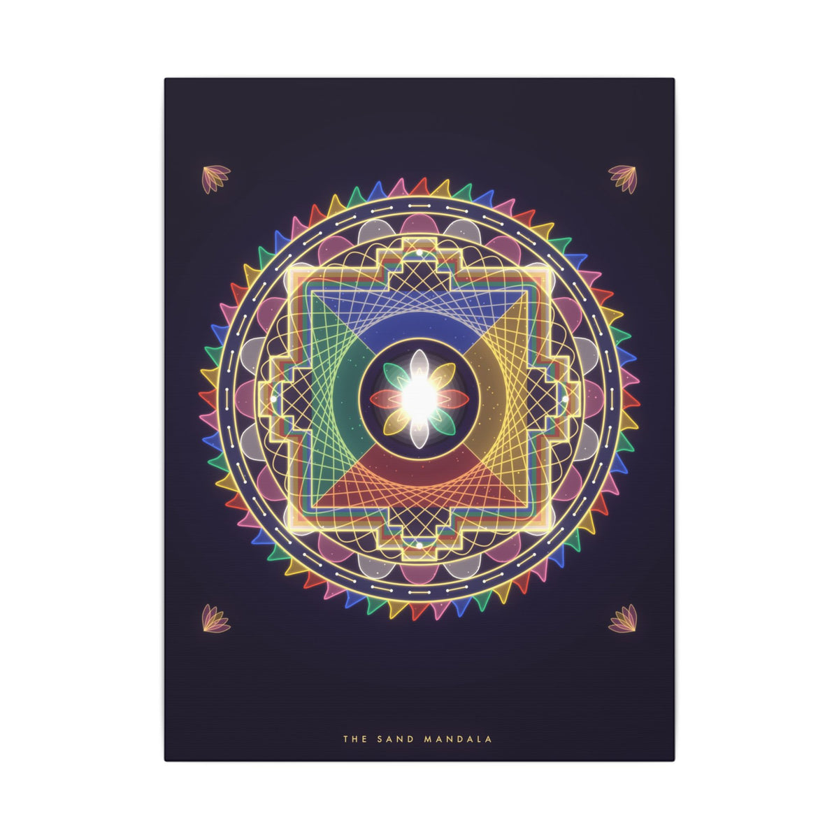 The Sand Mandala gallery canvas print, view 3