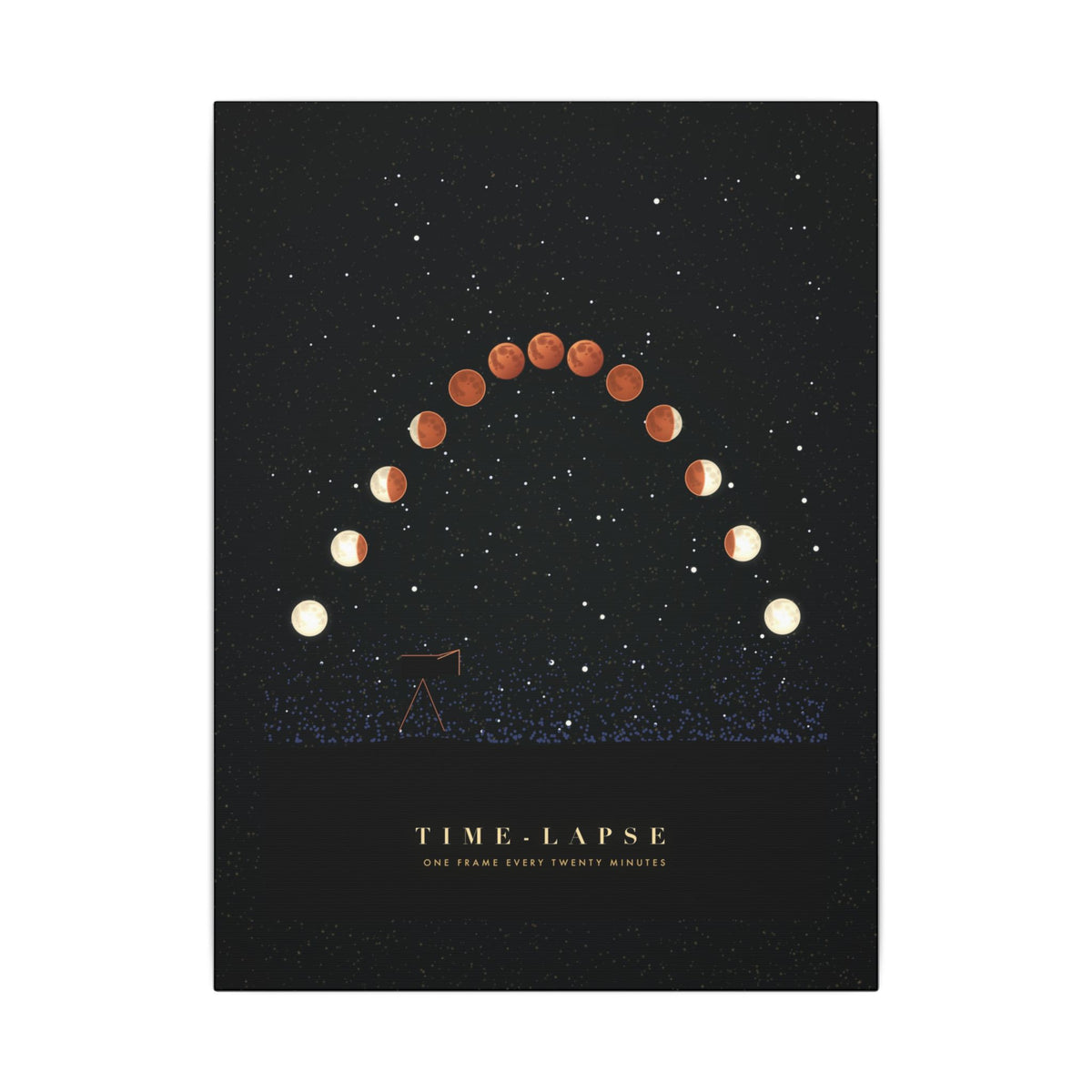 Time-Lapse gallery canvas print, view 3