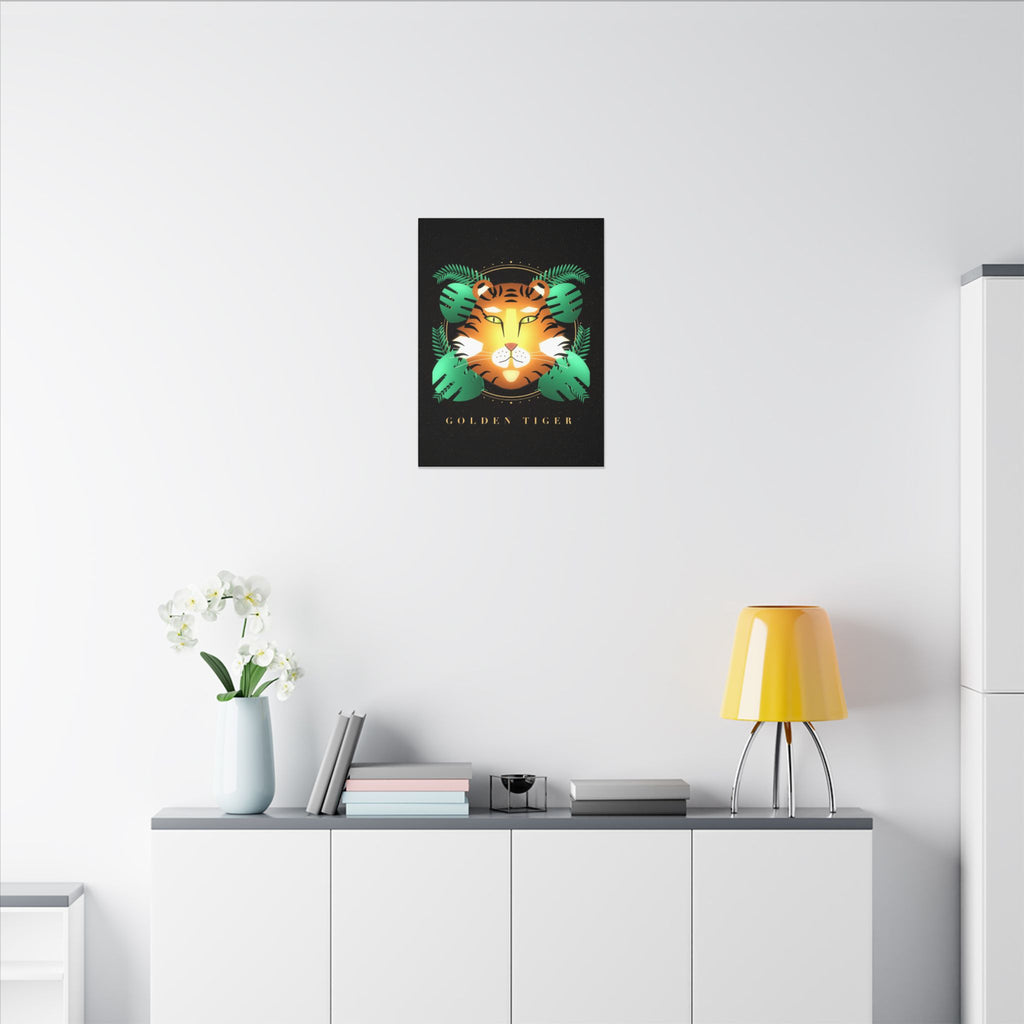 Golden Tiger gallery canvas print, view 6
