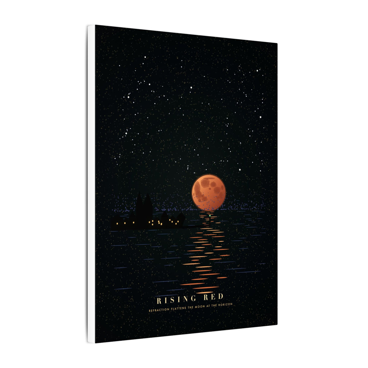 Rising Red gallery canvas print, view 10