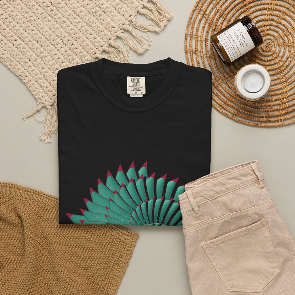 The Spiral Aloe graphic tee, view 3