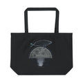 Lost in Infinity organic cotton tote bag, view 1