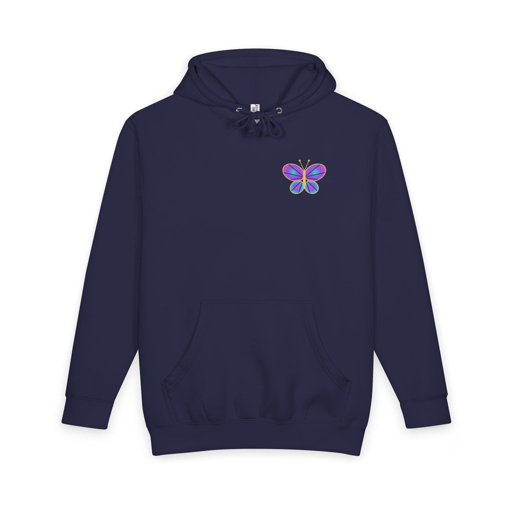 Glass Wings heavyweight hoodie, view 4