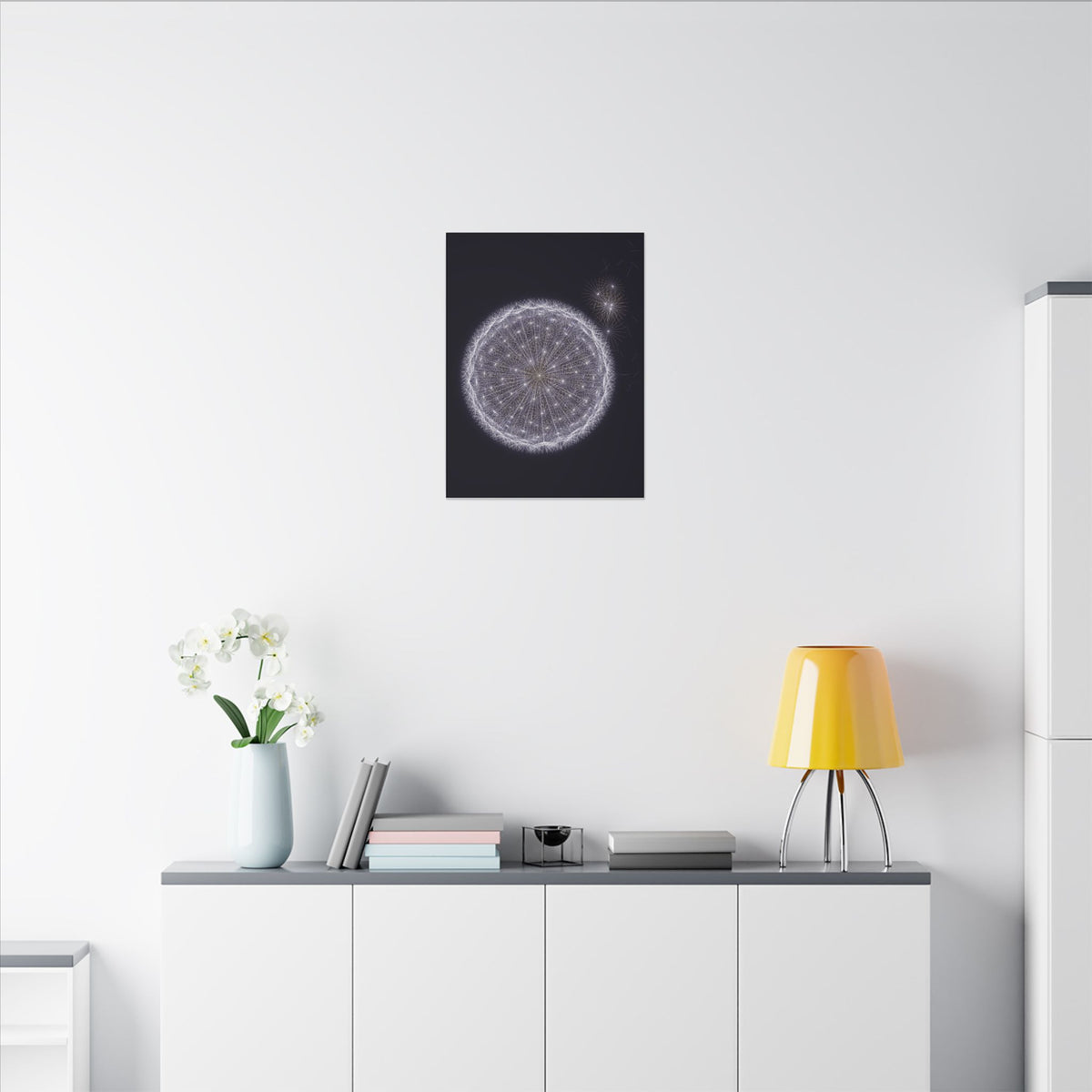 The Dandelion Clock gallery canvas print, view 6