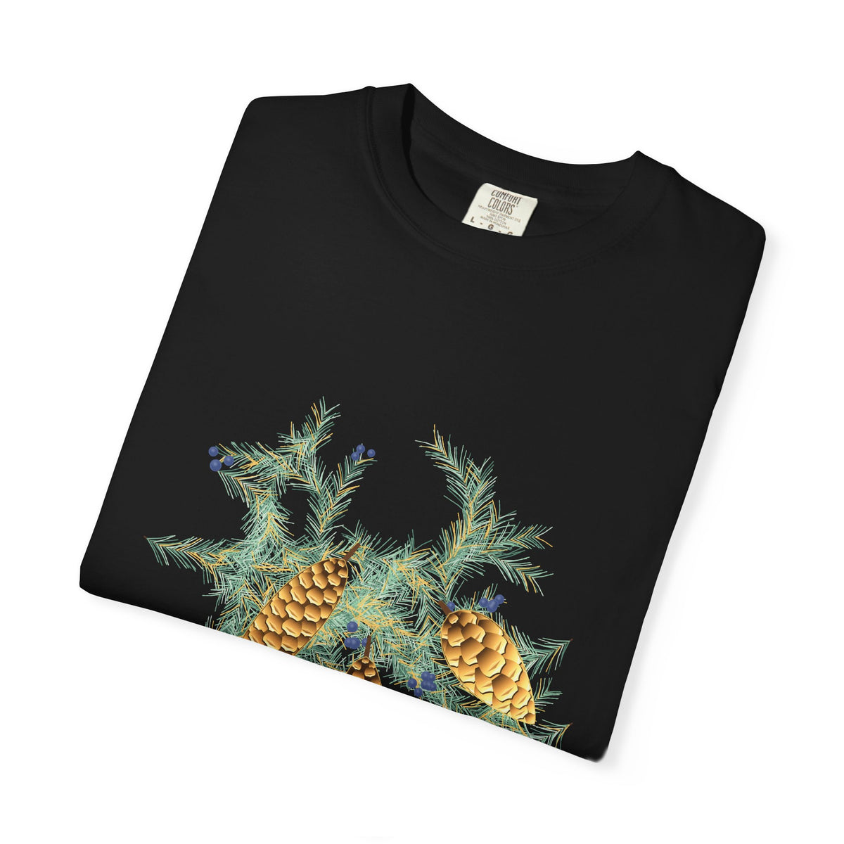 Gilded Evergreen graphic tee, view 5