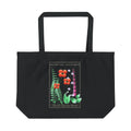 Botanical Nocturne organic cotton tote bag, view 1