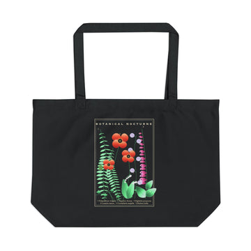 Botanical Nocturne Tote Bag