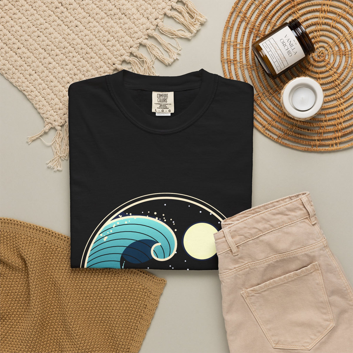 Night Session graphic tee, view 3