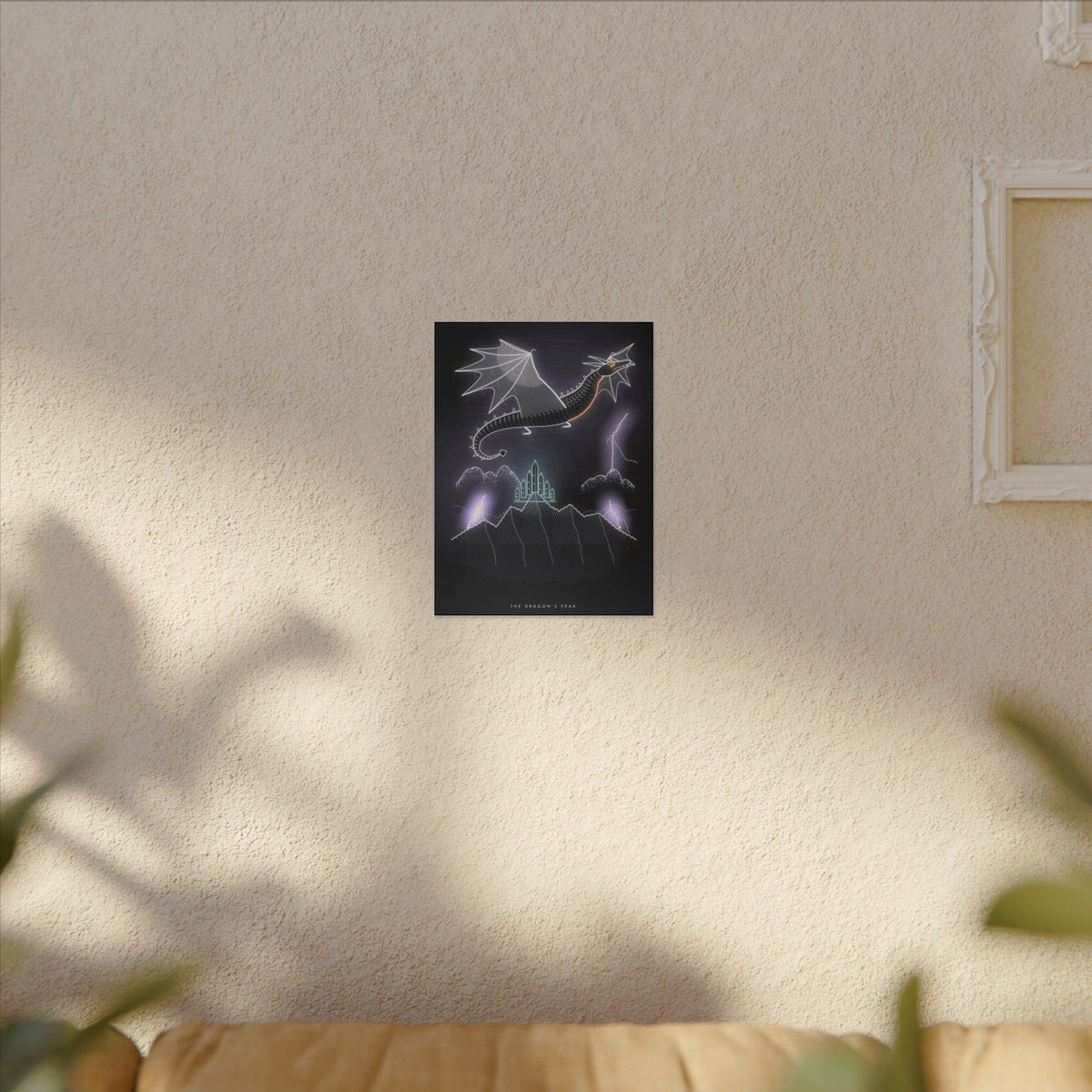 The Dragon's Peak Canvas