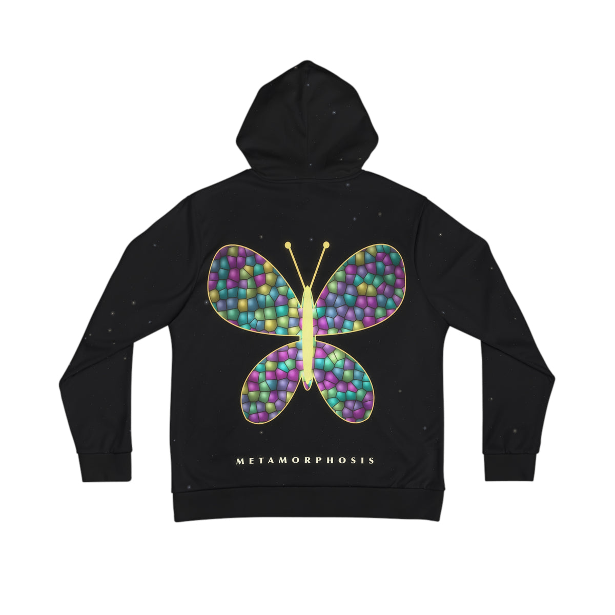 Glass Wings all-over print hoodie, view 1