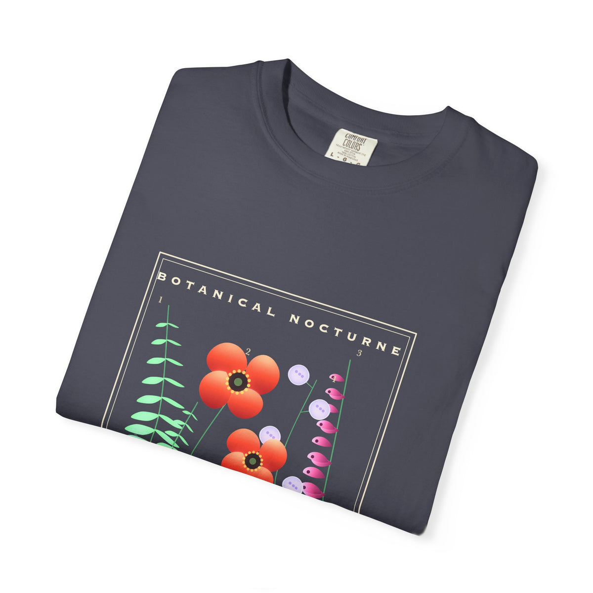 Botanical Nocturne graphic tee, view 7