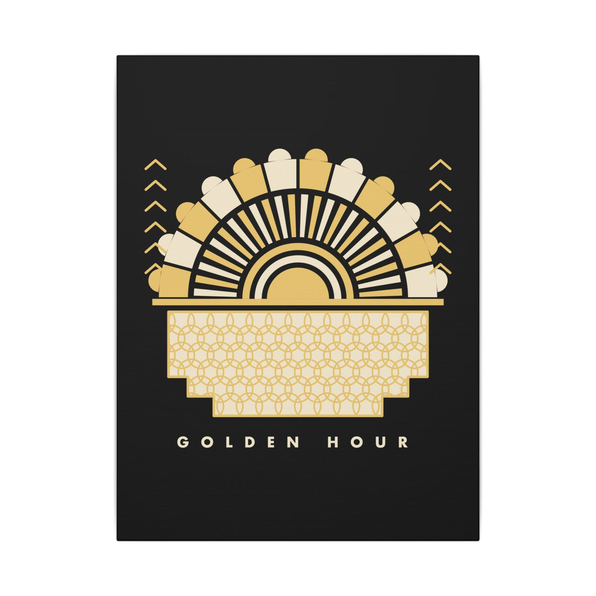 Golden Hour Fan gallery canvas print, view 3