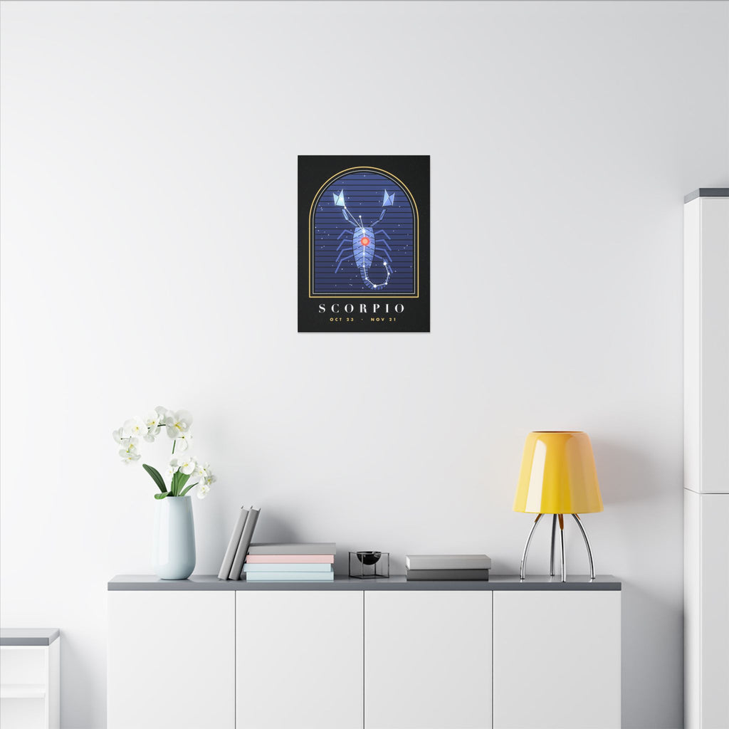 Scorpio gallery canvas print, view 6
