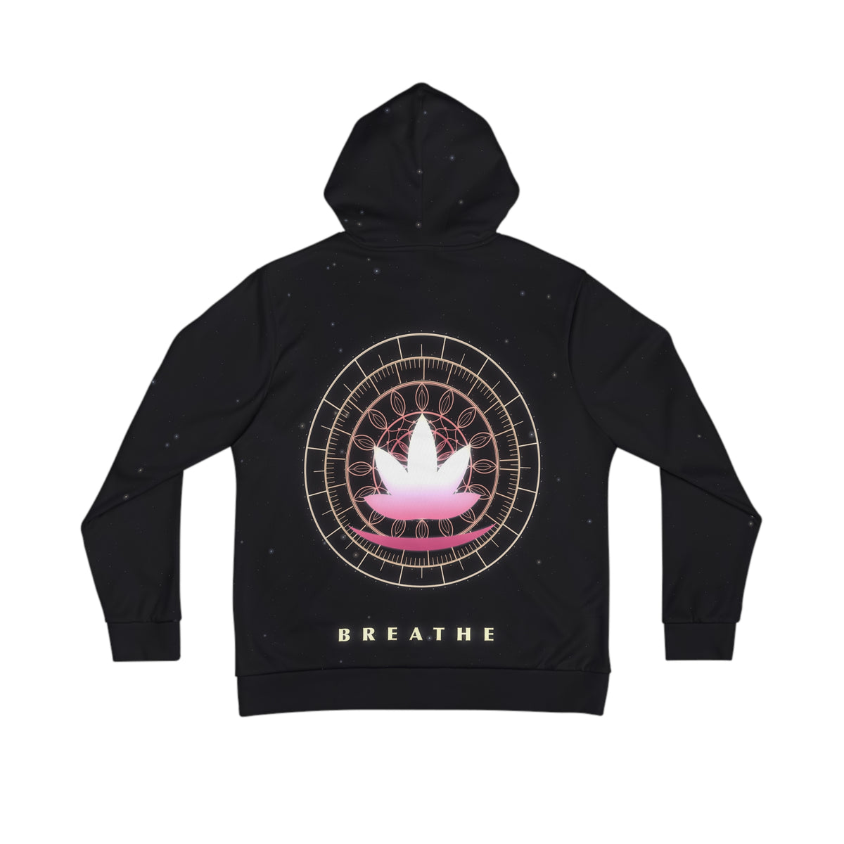 Sacred Lotus all-over print hoodie, view 1