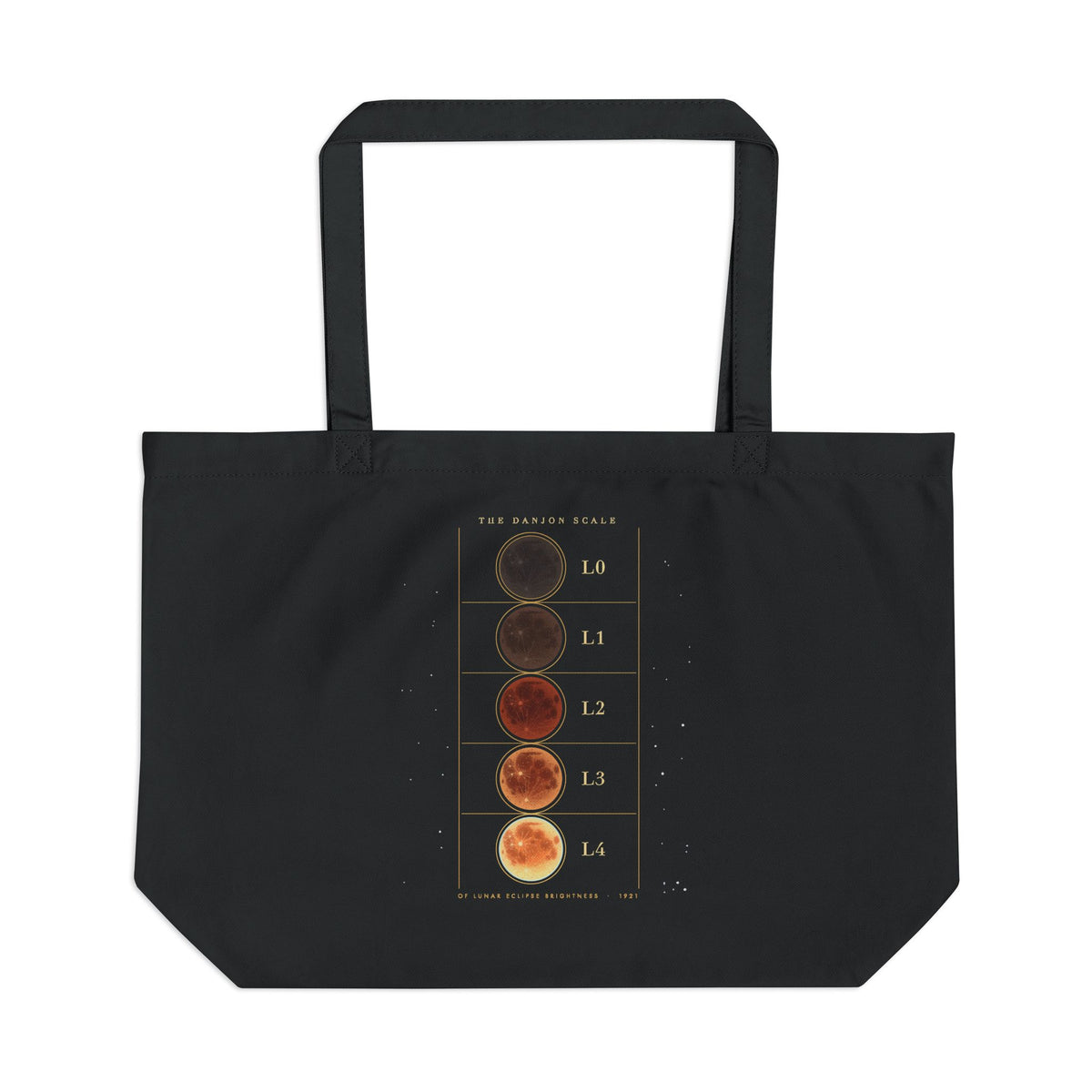 The Danjon Scale organic cotton tote bag, view 1