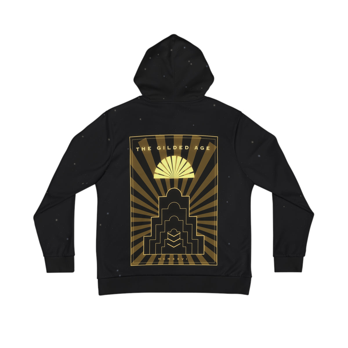 Gilded Age all-over print hoodie, view 1