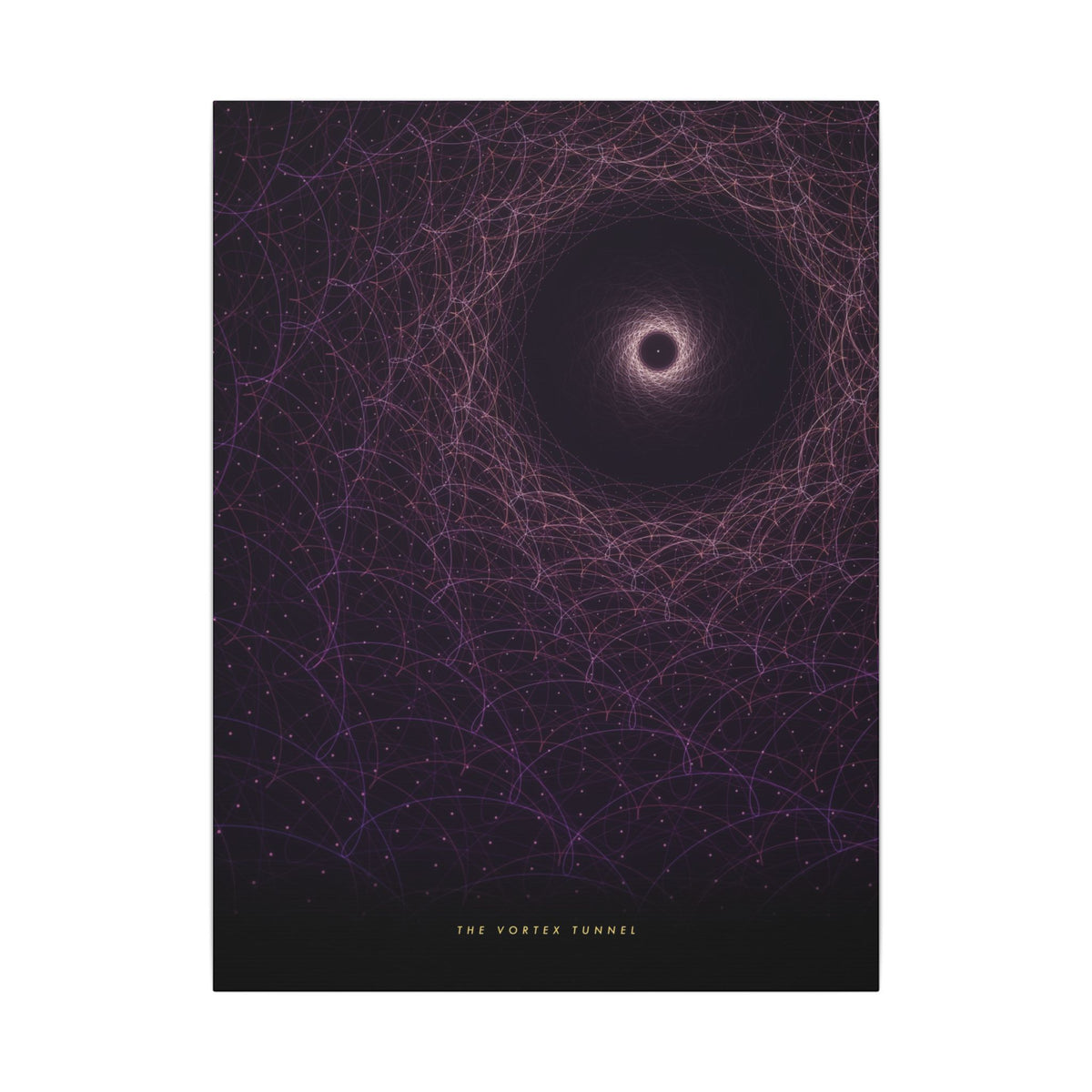 The Vortex Tunnel gallery canvas print, view 1