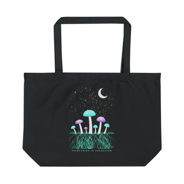 Moonlit Mycelium Tote Bag