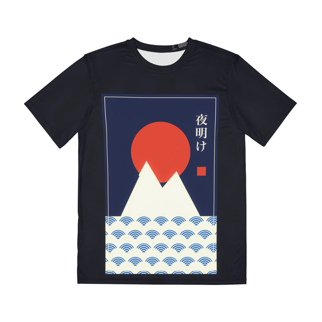 Dawn over Fuji all-over print tee, view 1