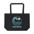 Night Session organic cotton tote bag, view 1