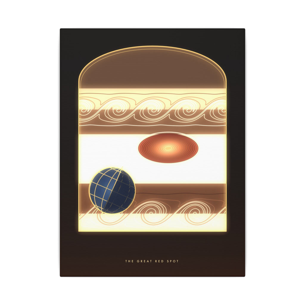 The Great Red Spot gallery canvas print, view 2