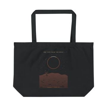 The View from the Moon Tote Bag