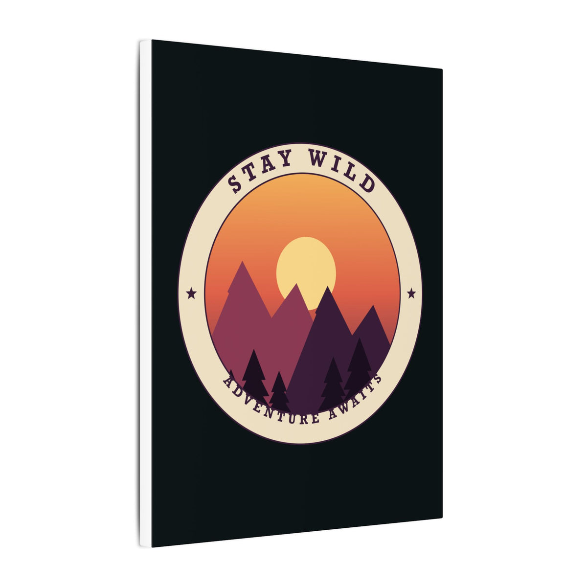 Stay Wild gallery canvas print, view 10