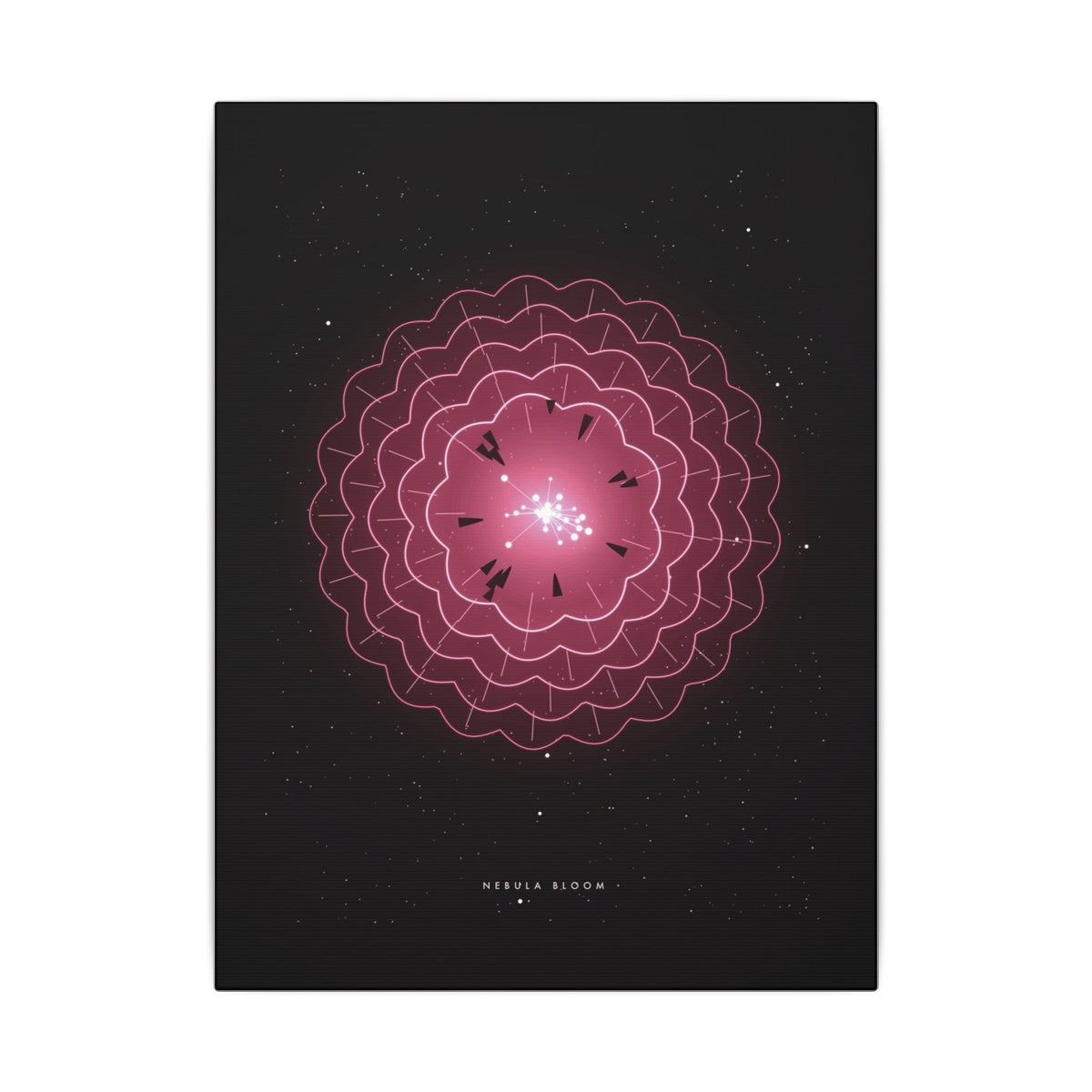 Nebula Bloom gallery canvas print, view 2