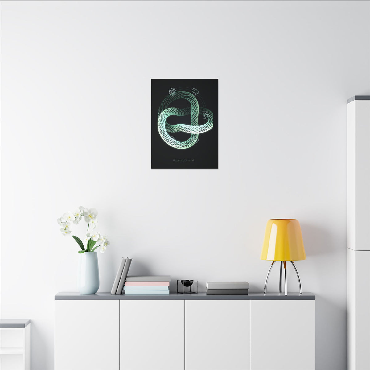 Kelvin's Vortex Atoms gallery canvas print, view 6
