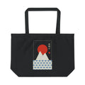 Dawn over Fuji organic cotton tote bag, view 1