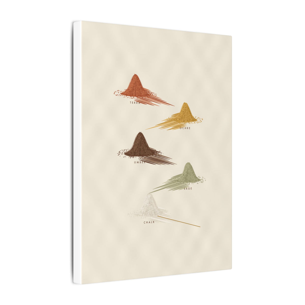 Pigments gallery canvas print, view 7